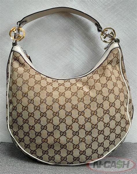 gucci twins hobo|Gucci hobo canvas.